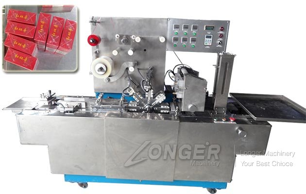 Cigarette Case Cellophane Wrapping Machine