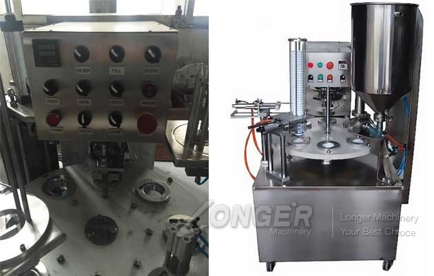 jelly cup filling sealing machine production process